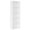 Estante Livreiro 5 Prateleiras 180X60 cm Branco ARLY