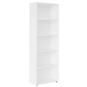 Estante Livreiro 5 Prateleiras 180X60 cm Branco ARLY