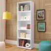 Estante Livreiro 5 Prateleiras 180X60 cm Branco ARLY