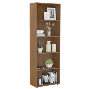 Estante Livreiro 5 Prateleiras 180X60 cm Cinamomo ARLY
