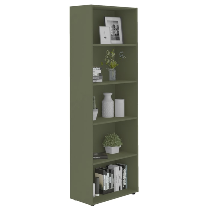 Estante Livreiro 5 Prateleiras 180X60 cm Menta ARLY
