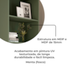 Estante Livreiro 5 Prateleiras 180X60 cm Menta ARLY