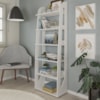 Estante Livreiro 6 Prateleiras 183X60 cm Branco Fosco ARLY