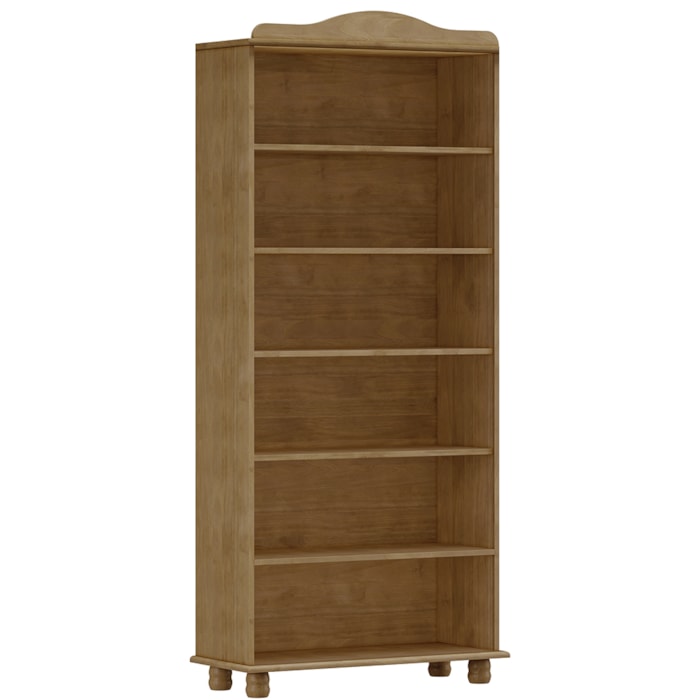 Estante Livreiro Madeira Maciça 85 cm 8964 Freijo Milani Store