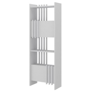 Estante Multiuso 4 Prateleiras 2 Portas 64X180 cm Terrazza Artany