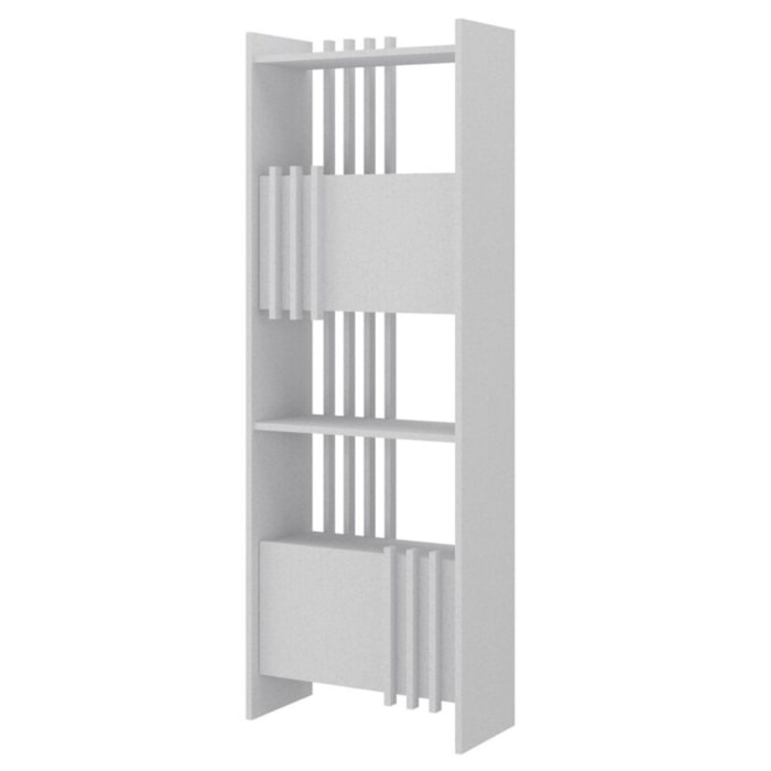 Estante Multiuso 4 Prateleiras 2 Portas 64X180 cm Terrazza Artany