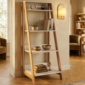 Estante Multiuso 4 Prateleiras B81 148X53 Branco Montana NOVAM