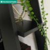 Estante Multiuso 5 Prateleiras 82X134 cm Preto Artany