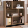 Estante Multiuso 6 Nichos B25 110X90 cm Mell Preto NOVAM