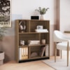 Estante Multiuso 6 Nichos B25 110X90 cm Mell Preto NOVAM