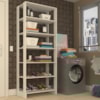 Estante Multiuso 6 Prateleiras EY103 200X80 cm Branco NOVAM