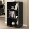 Estante Multiuso Livreiro Escritorio 3 Nichos 45X81 cm Preto Artany