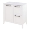 Gabinete Banheiro Com Lavatorio 1 Pt 2 Gv 79 cm BN01 Branco Dtall