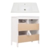 Gabinete Banheiro Com Lavatorio 1 Pt 2 Gv 79 cm BN01 Branco Dtall