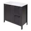 Gabinete Banheiro Com Lavatorio 1 Pt 2 Gv 79 cm BN01 Preto Dtall