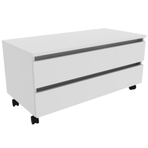 Gabinete Para Banheiro 2 Gavetas BN3603 Branco Tecno Mobili