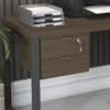 Gaveteiro De Mesa 2 Gavetas 36cm Frame F199 Munique