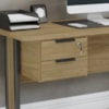 Gaveteiro De Mesa 2 Gavetas 37 cm Versatil 2001A Itapua Kappesberg