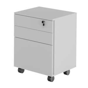 Gaveteiro Para Escritorio 03 Gavetas ME4148 Branco Tecno Mobili Gaveteiro Para Escritorio 03 Gavetas ME4148 Branco Tecno Mobili
