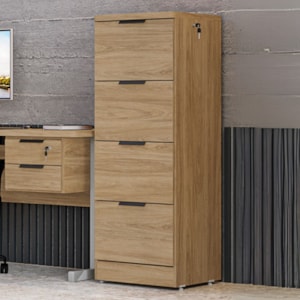Gaveteiro Pasta Suspensa 4 Gavetas Versatil 1004A Itapua Kappesberg