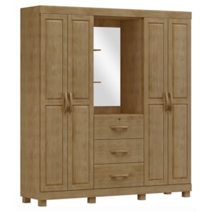 Guarda Roupa Capela Madeira Maciça 4P 3G 183 cm 1143 Freijo Milani Store Guarda Roupa Capela Madeira Maciça 4P 3G 183 cm 1143 Freijo Milani Store