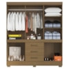 Guarda Roupa Casal 10 Portas 179 cm Monaco Atacama ARMoveis