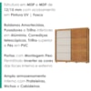 Guarda Roupa Casal 2 Portas De Correr 232 cm Copacabana Cedro RUDK