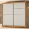 Guarda Roupa Casal 2 Portas De Correr 232 cm Copacabana Cedro RUDK