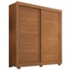 Guarda Roupa Casal 2 Portas de Correr 4 Gavetas Titan 196 cm Cinamomo ZANZ