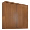 Guarda Roupa Casal 2 Portas De Correr 4 Gavetas Trian 220 cm Cinamomo ZANZ
