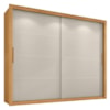 Guarda Roupa Casal 2 Portas De Correr 6 Gavetas Imperio 272 cm Cinamomo Areia ZANZ