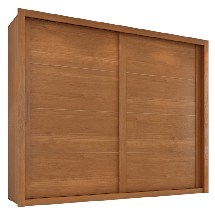 Guarda Roupa Casal 2 Portas De Correr 6 Gavetas Imperio 272 cm Cinamomo ZANZ