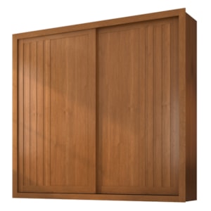 Guarda Roupa Casal 2 Portas De Correr 6 Gavetas Versale 241 cm Cinamomo ZANZ