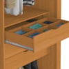 Guarda Roupa Casal 2 Portas De Correr 6 Gavetas Versale 241 cm Cinamomo ZANZ