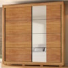 Guarda Roupa Casal 2 Portas De Correr Com Espelho 232 cm Copacabana Cedro RUDK