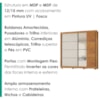 Guarda Roupa Casal 2 Portas De Correr Com Espelho 232 cm Copacabana Cedro RUDK