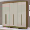 Guarda Roupa Casal 2030230 6 Portas 230 cm Atacama Areia ARMoveis