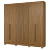 Guarda Roupa Casal 2030230 6 Portas 230 cm Atacama Ripado ARMoveis