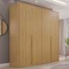 Guarda Roupa Casal 4 Portas 181 cm Lizz Hannover DCASA