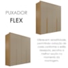 Guarda Roupa Casal 4 Portas 181 cm Lizz Hannover Fendi DCASA