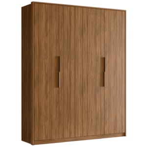 Guarda Roupa Casal 4 Portas Atore Nogueira Touch Demartez Guarda Roupa Casal 4 Portas Atore Nogueira Touch Demartez