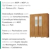 Guarda Roupa Casal 4 Portas Com Espelho 159 cm Domus Cedro RUDK