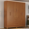 Guarda Roupa Casal 6 Portas 2 Gavetas Primor 181 cm Cinamomo ZANZ