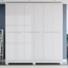 Guarda Roupa Casal 6 Portas 217x202 cm E530 Branco Kappesberg
