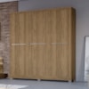 Guarda Roupa Casal 6 Portas 217x202 cm E530 Nogueira Kappesberg