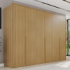 Guarda Roupa Casal 6 Portas 268 cm MDF Lizz Hannover DCASA