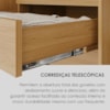 Guarda Roupa Casal 6 Portas 268 cm MDF Lizz Hannover DCASA