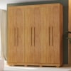 Guarda Roupa Casal 6 Portas 4 Gavetas 201 cm Porto Bello Cedro RUDK