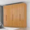 Guarda Roupa Casal 6 Portas 4 Gavetas Eviden 230 cm Cinamomo ZANZ