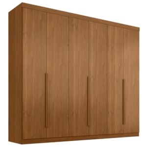 Guarda Roupa Casal 6 Portas 4 Gavetas Monumento 272 cm Cinamomo ZANZ